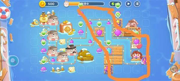 保卫萝卜4阿波尼克号第35关无道具金萝卜全清攻略 保卫萝卜4阿波尼克号第35关无道具金萝卜全清攻略