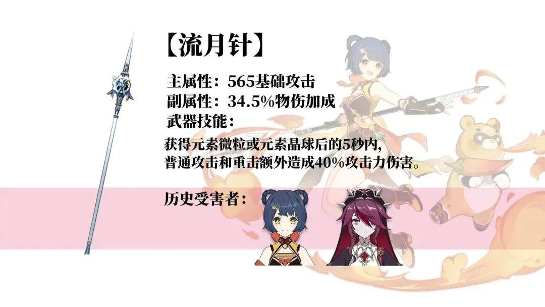 原神四星武器中的6个显眼包