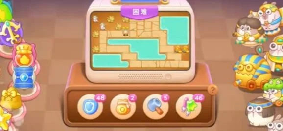 保卫萝卜4法老归来第17关无道具金萝卜全清攻略