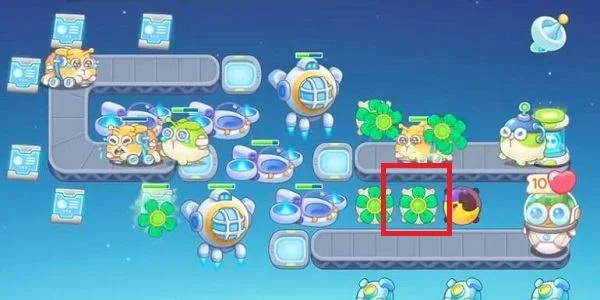 保卫萝卜4太空穿越第2关无道具金萝卜全清攻略 保卫萝卜4太空穿越第2关无道具金萝卜全清攻略