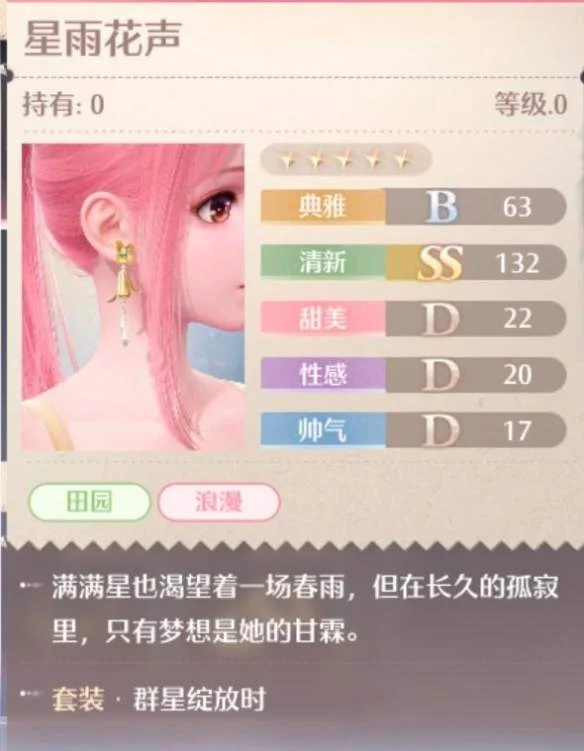 无限暖暖群星绽放时套装图鉴 无限暖暖群星绽放时套装图鉴