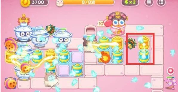 保卫萝卜4秋妃传第2关无道具金萝卜全清攻略 保卫萝卜4秋妃传第2关无道具金萝卜全清攻略