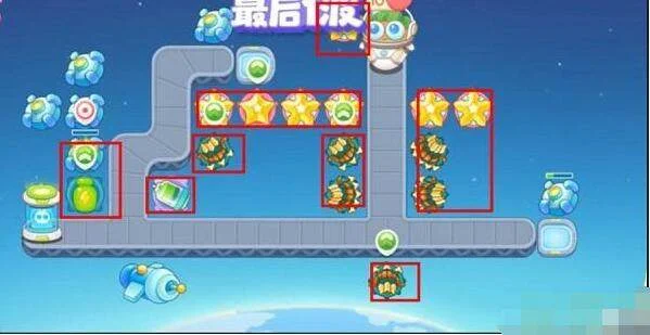 保卫萝卜4太空穿越第26关无道具金萝卜全清攻略 保卫萝卜4太空穿越第26关无道具金萝卜全清攻略