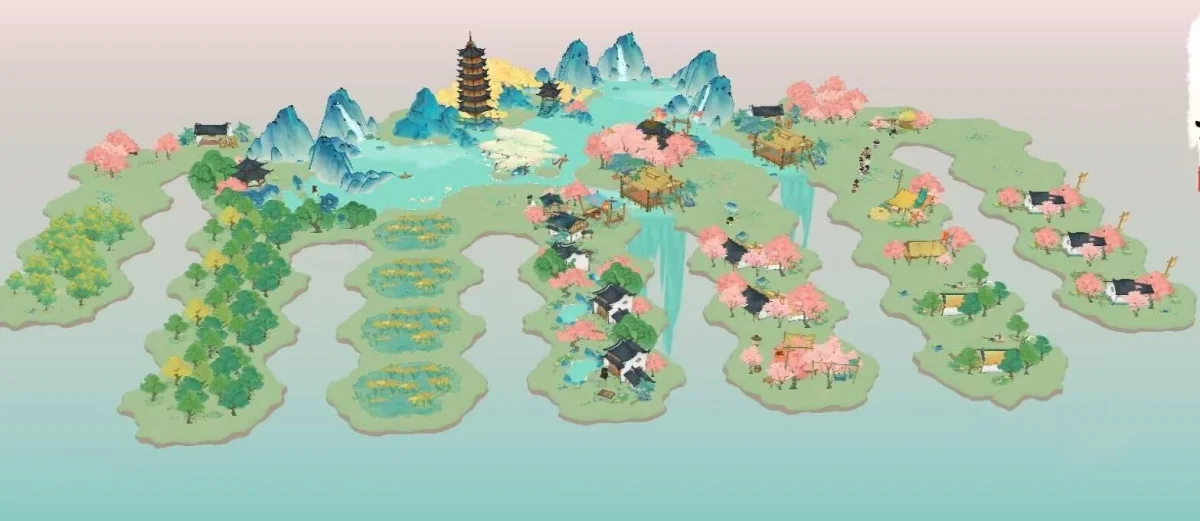 淡墨水云乡瀑布效果怎么样?