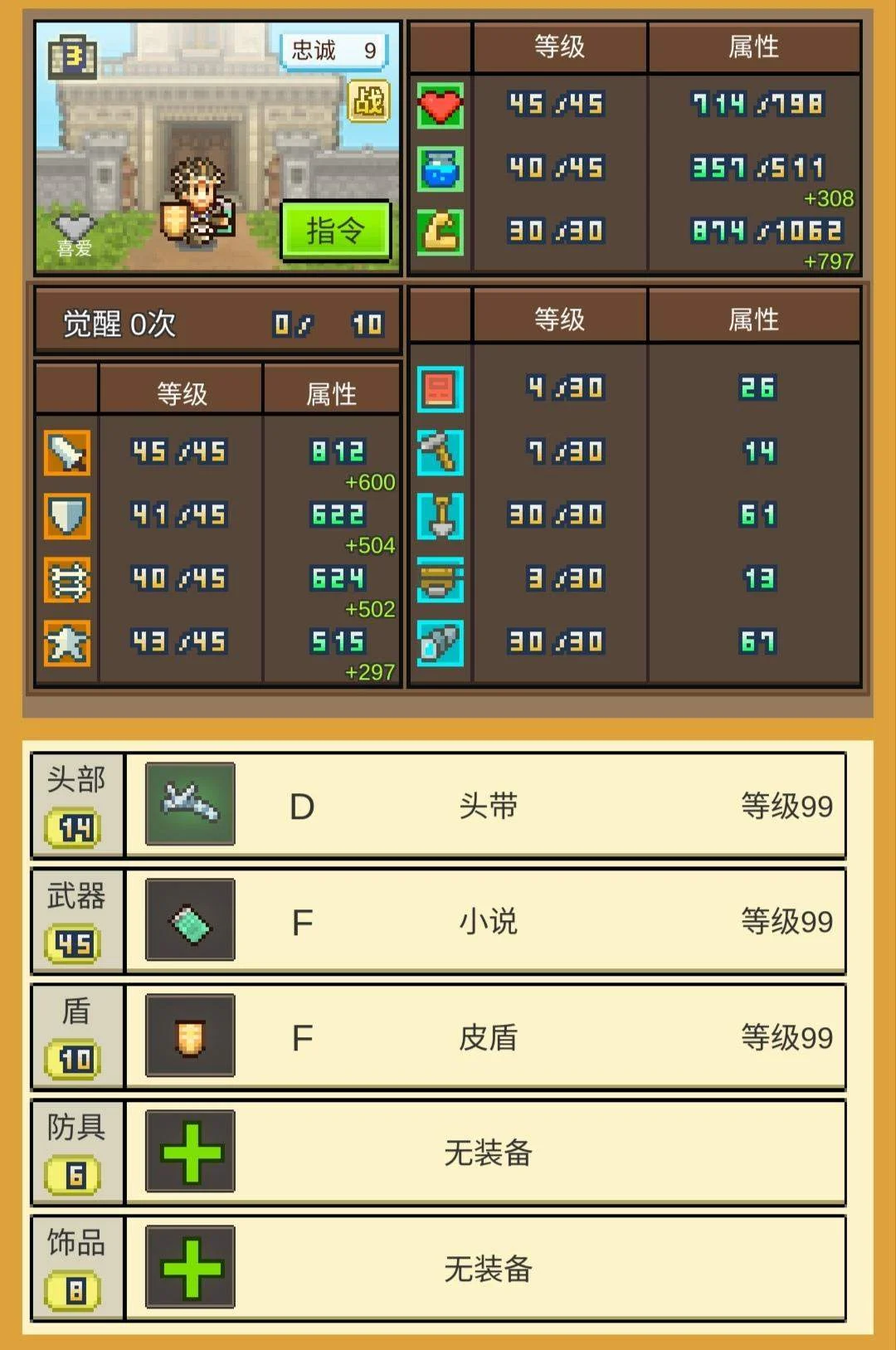 王都创世物语人物属性攻略