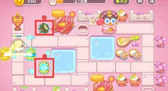 保卫萝卜4秋妃传第2关无道具金萝卜全清攻略 保卫萝卜4秋妃传第2关无道具金萝卜全清攻略