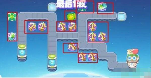 保卫萝卜4太空穿越第25关无道具金萝卜全清攻略 保卫萝卜4太空穿越第25关无道具金萝卜全清攻略