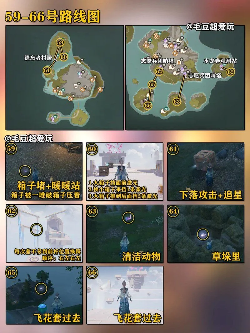 无限暖暖石树田无人区奇想星全收集攻略 无限暖暖石树田无人区奇想星全收集攻略