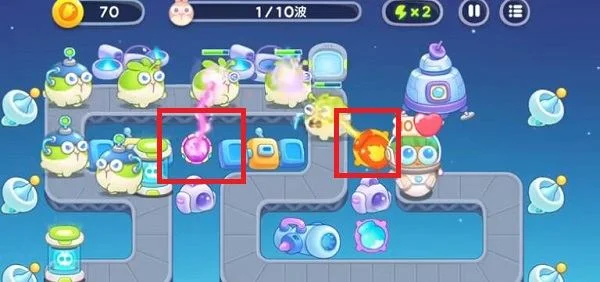 保卫萝卜4太空穿越第6关无道具金萝卜全清攻略 保卫萝卜4太空穿越第6关无道具金萝卜全清攻略
