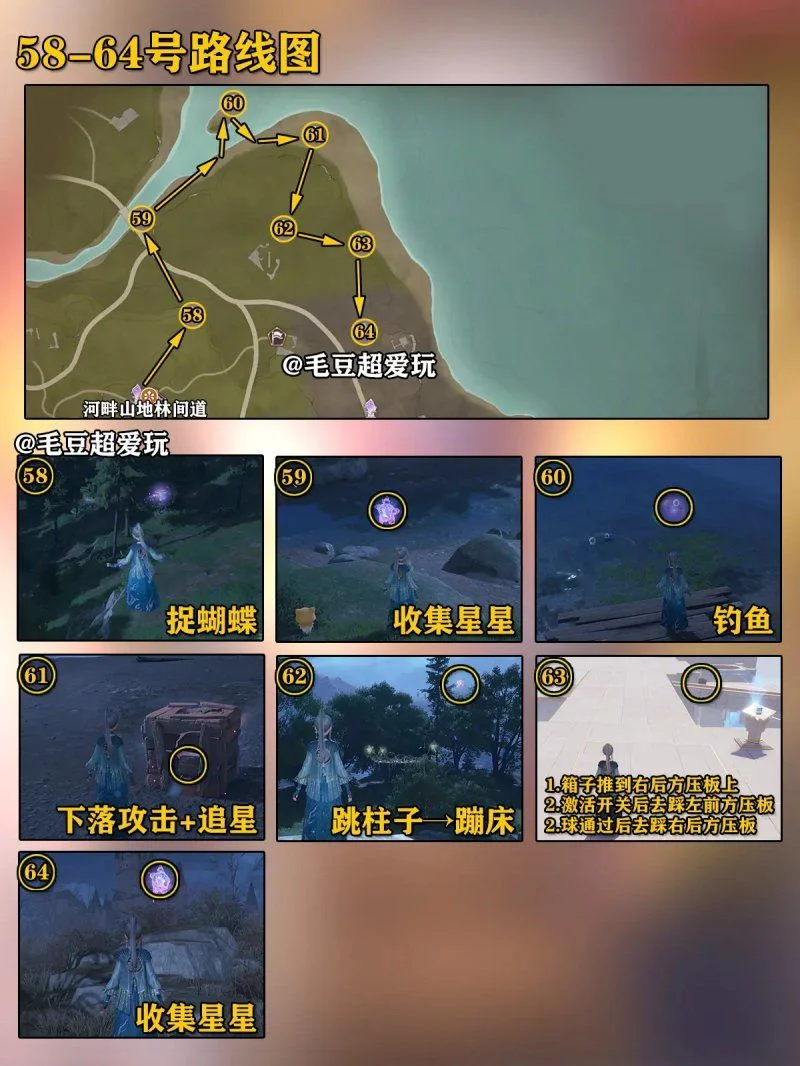 无限暖暖微风绿野奇想星全收集攻略