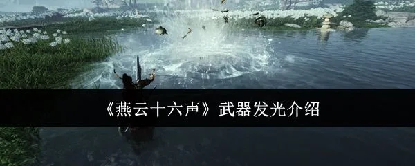 燕云十六声武器发光是什么?