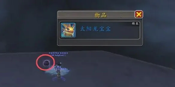魔兽世界太阳龙宝宝宠物怎么获得,附方法