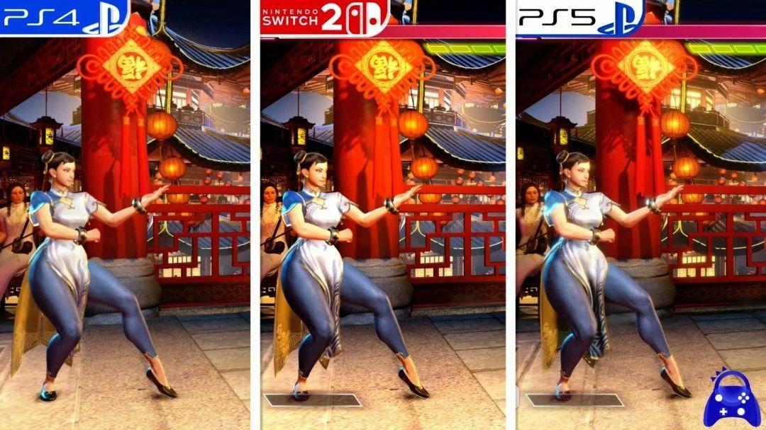 《街头霸王6》PS4、Switch2、PS5画面对比视频 《街头霸王6》PS4、Switch2、PS5画面对比视频