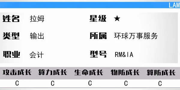 少女前线云图计划拉姆怎么样 少女前线云图计划拉姆怎么样