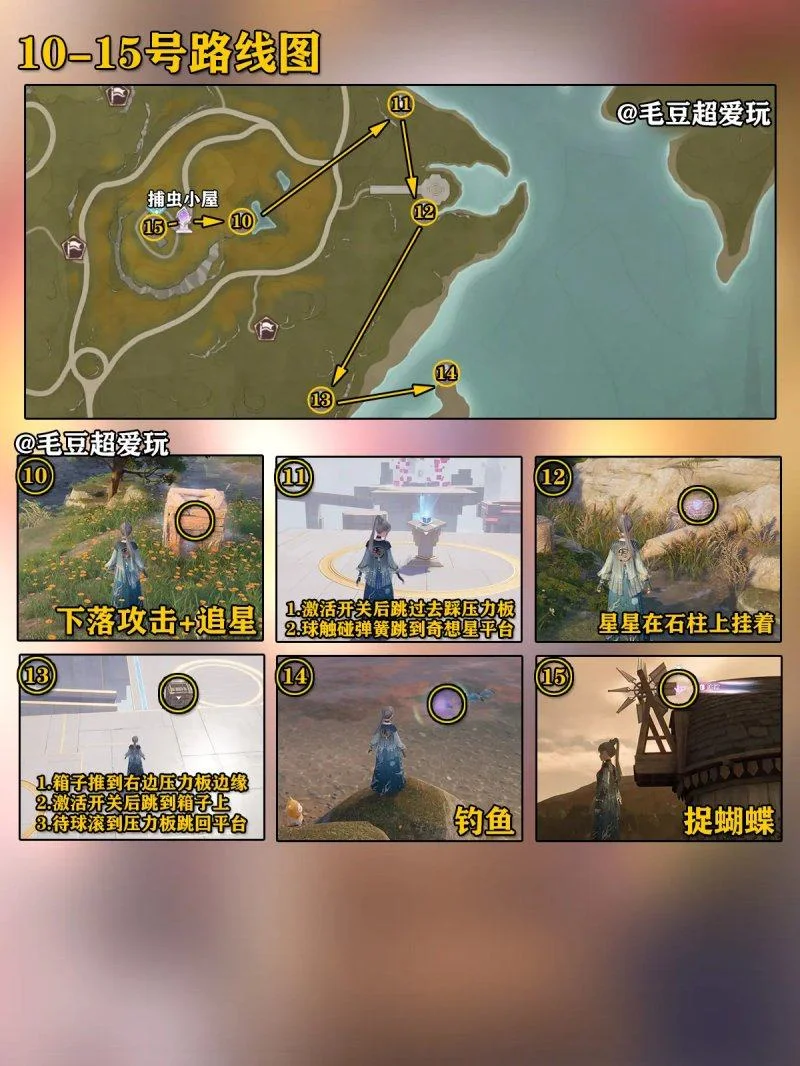 无限暖暖微风绿野奇想星全收集攻略