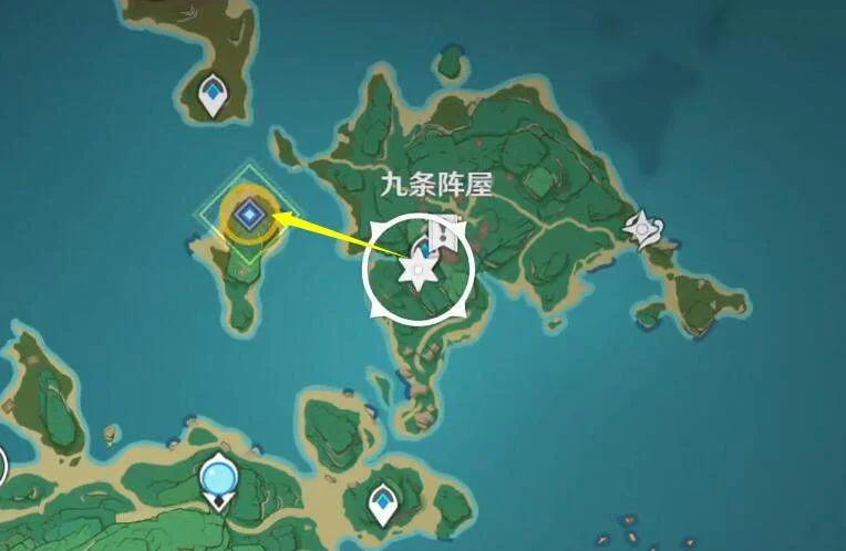 原神无名武士的刀位置在哪里? 原神无名武士的刀位置在哪里?