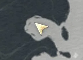 彩线长命缕原稿标出的地图位置