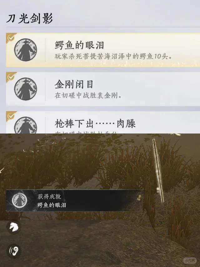 燕云十六声鳄鱼的眼泪成就怎么完成攻略