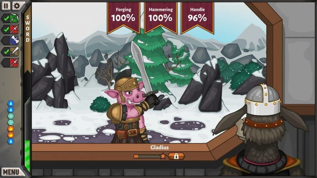 《杰克驴铁匠 武器与战士》Steam页面，年内发售