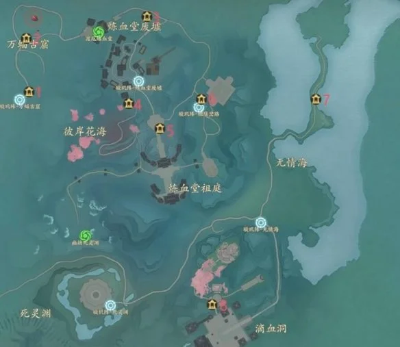 诛仙世界空桑山百景游观景点在哪里
