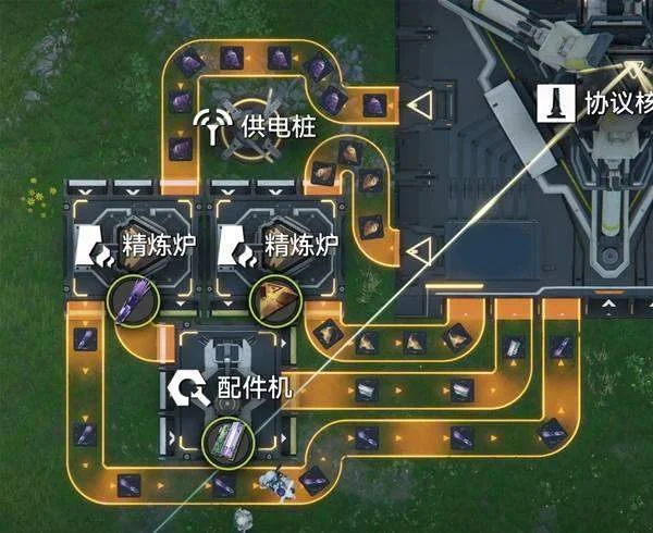 明日方舟终末地过渡期必备,常用物品高效生产线蓝图