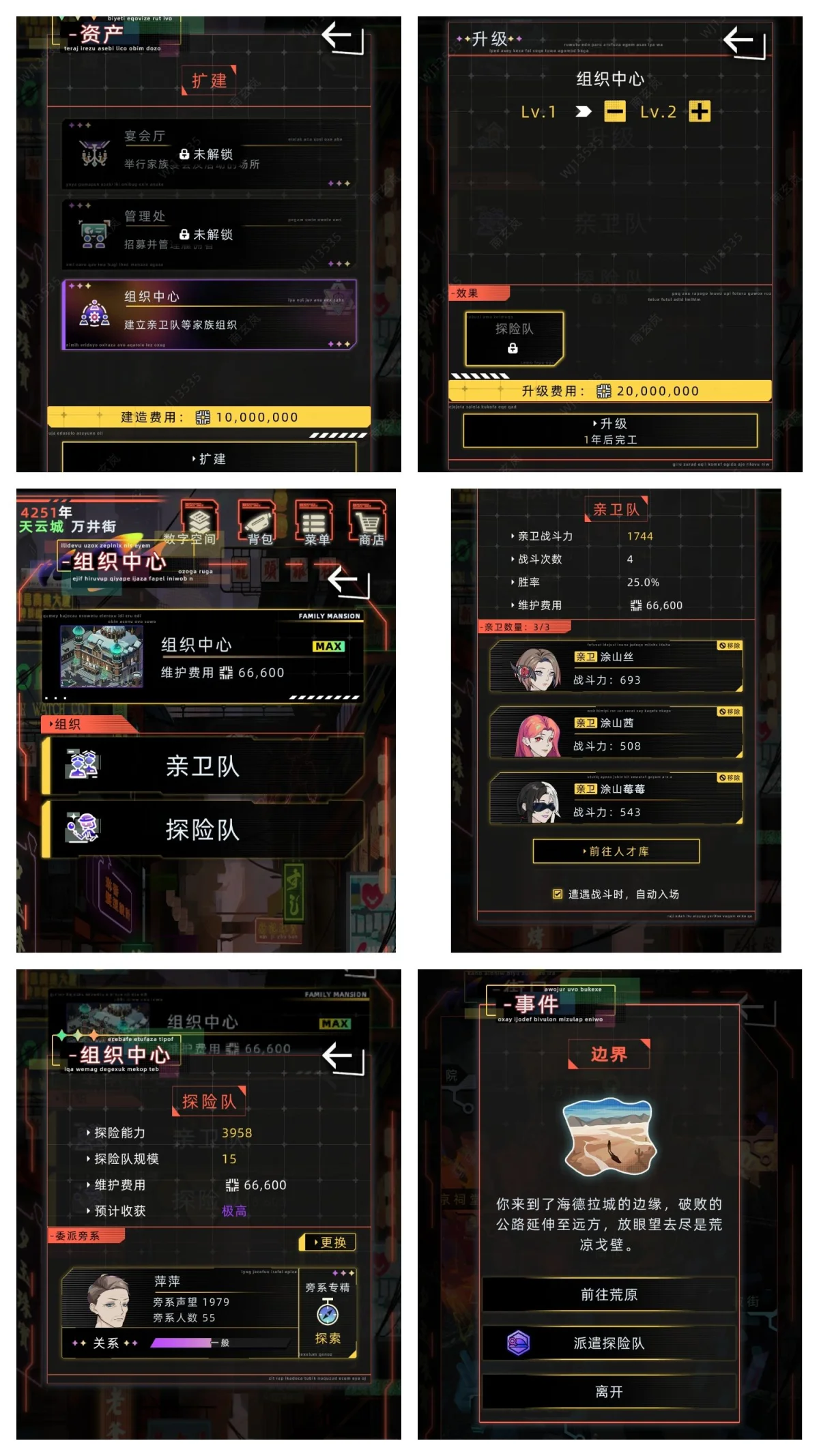 未来人生家族系统介绍 未来人生家族系统介绍