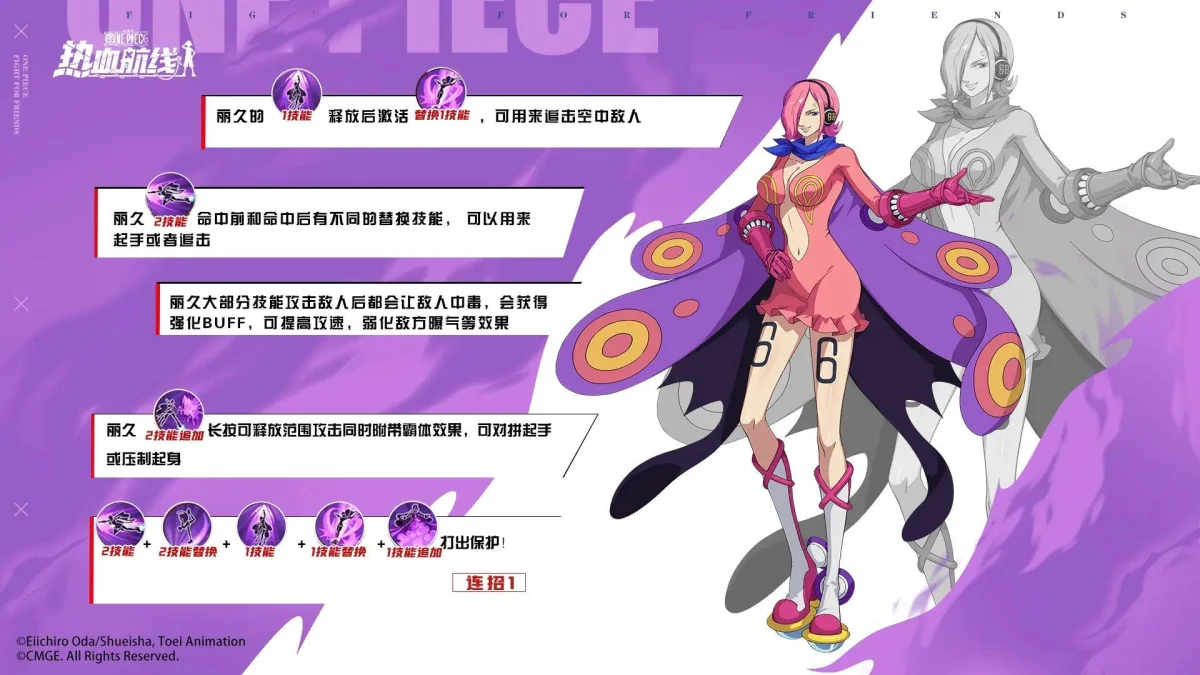 航海王热血航线丽久怎么玩?
