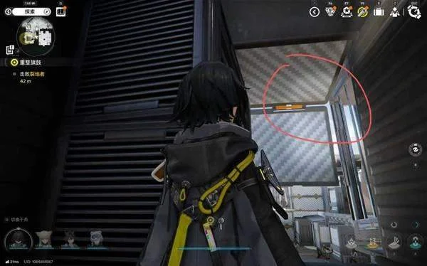 源石副产物中心墙体转角与高处平台的实机探索截图