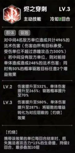 天书残卷赤瞳角色资料