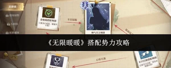 无限暖暖搭配势力玩法攻略