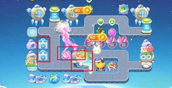 保卫萝卜4太空穿越第16关无道具金萝卜全清攻略