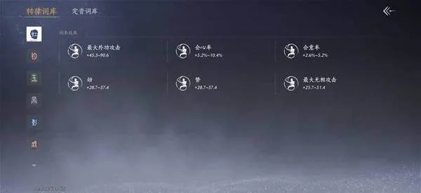 燕云十六声装备调律攻略,机制详解与最强词条搭配推荐 燕云十六声装备调律攻略,机制详解与最强词条搭配推荐