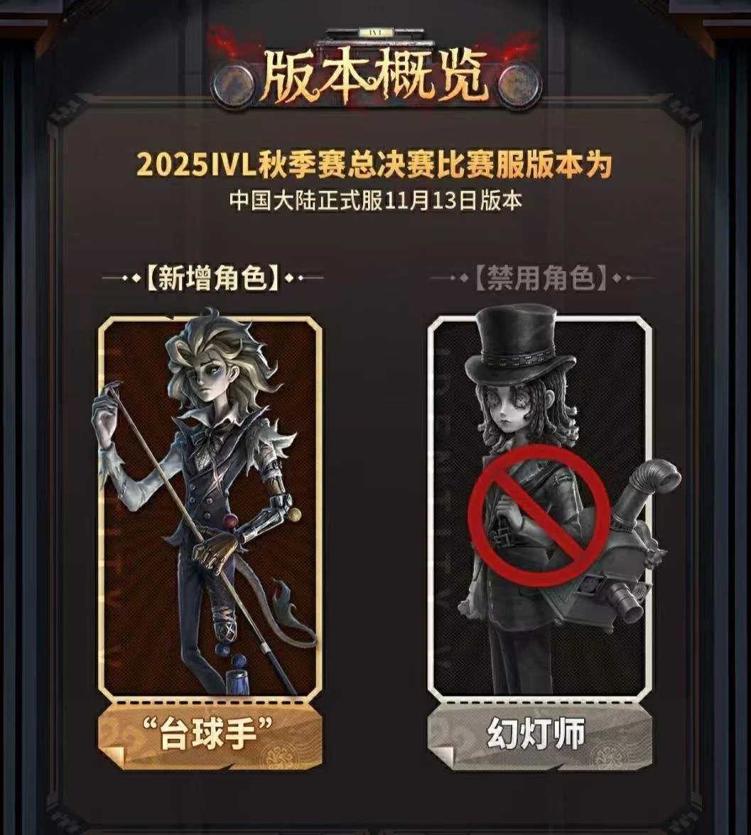 第五人格IVL总决赛2025跨年开战!六强争锋,108万冠军奖金花落谁家? 第五人格IVL总决赛2025跨年开战!六强争锋,108万冠军奖金花落谁家?