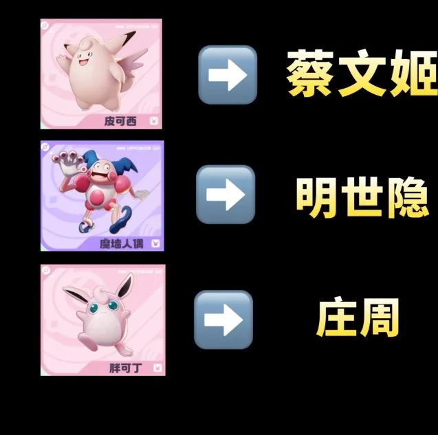 宝可梦大集结分别对应王者荣耀里的哪个英雄? 宝可梦大集结分别对应王者荣耀里的哪个英雄?
