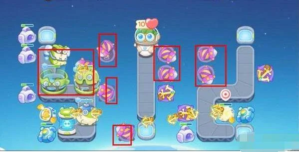 保卫萝卜4太空穿越第12关无道具金萝卜全清攻略 保卫萝卜4太空穿越第12关无道具金萝卜全清攻略
