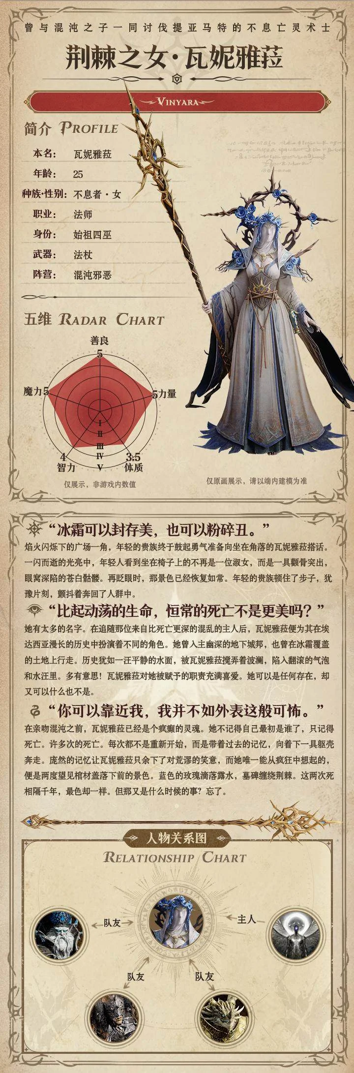 龙息神寂荆棘之女瓦妮雅菈角色技能详情