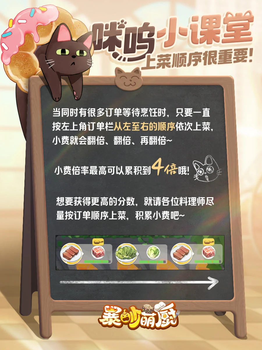 暴吵萌厨怎么小费翻倍?附方法 暴吵萌厨怎么小费翻倍?附方法