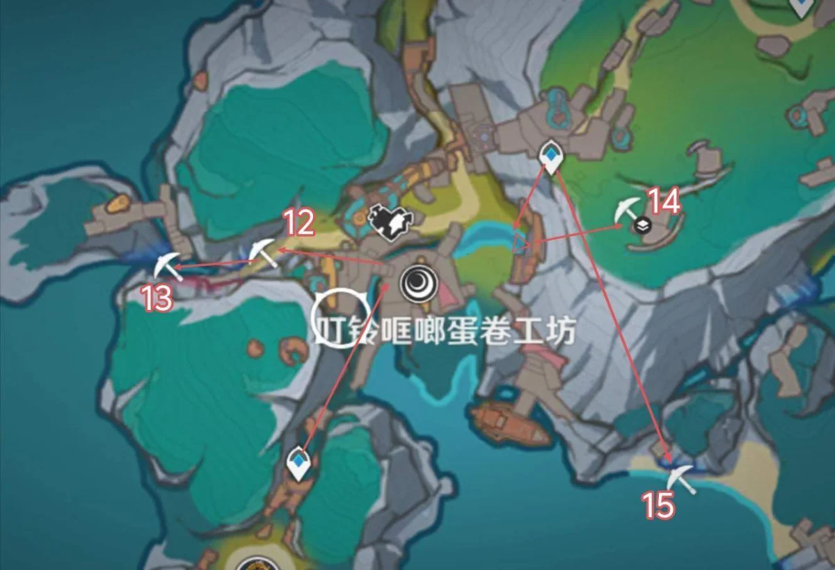 《原神》月之二版本虹滴晶全收集攻略 《原神》月之二版本虹滴晶全收集攻略