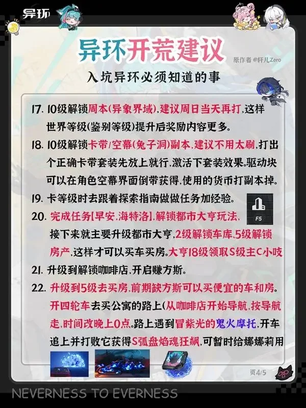 异环新手开荒保姆级攻略,实用建议与避坑指南 异环新手开荒保姆级攻略,实用建议与避坑指南