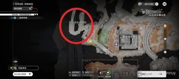 明日方舟终末地供能高地左上角矿点怎么进，详细进入路线攻略