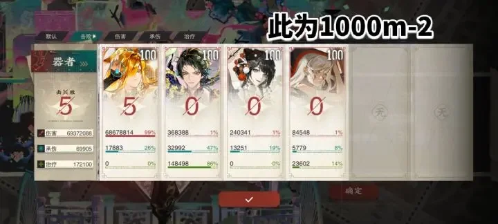 物华弥新梦魇1000m-30通关攻略，阵容搭配与打法思路