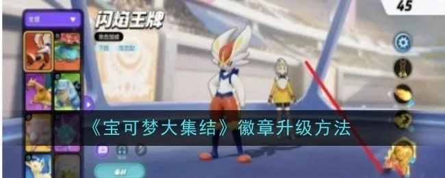 宝可梦大集结徽章怎么升级,附方法