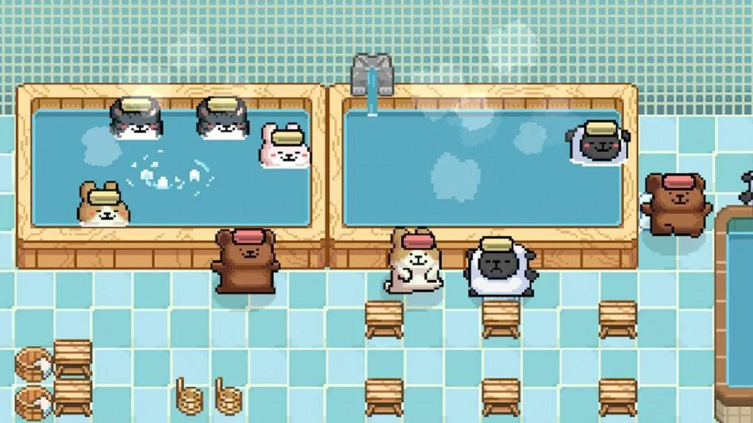 模拟游戏《动物温泉》Steam页面上线,明年发售 模拟游戏《动物温泉》Steam页面上线,明年发售