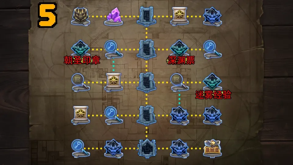 DNF悖论迷宫第4层地图详解，全图路线与通关攻略