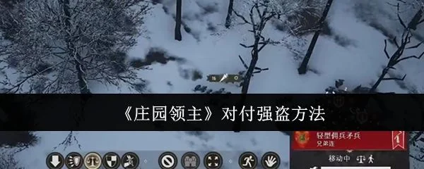 庄园领主怎么对付强盗?