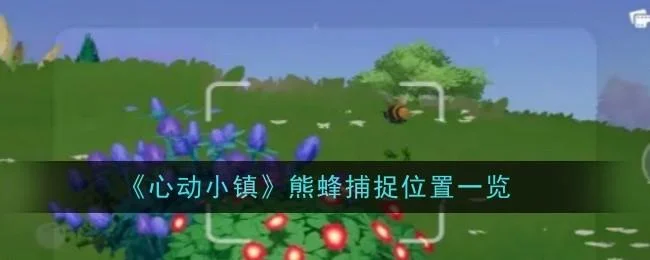 心动小镇熊蜂捕捉位置在哪里