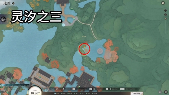 诛仙世界灵汐阁闲涉丹青点位在哪里