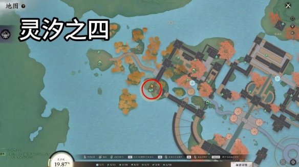 诛仙世界灵汐阁闲涉丹青点位在哪里