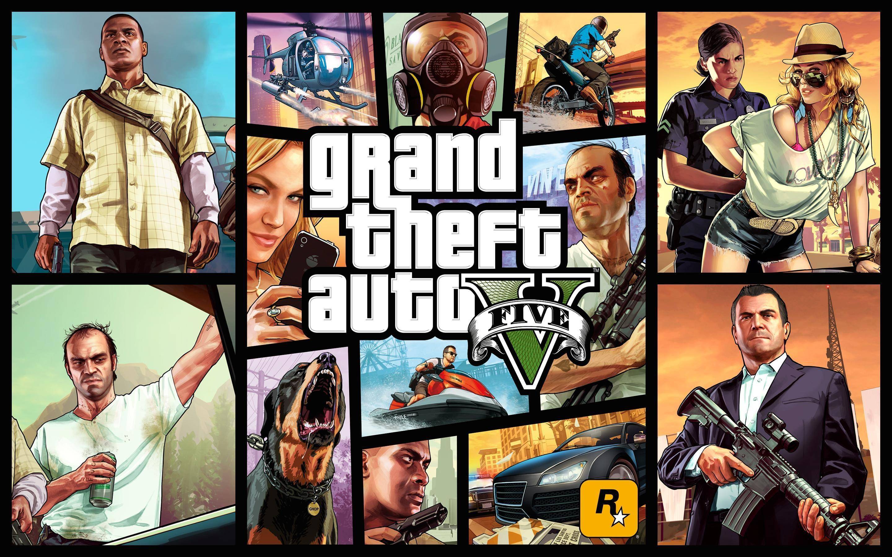 {1、Grand Theft Auto V - 游戏熊